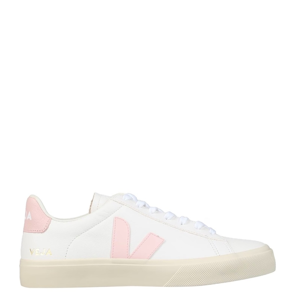 DS VEJA V-10 Leather Extra White/Petale Womens Sneaker